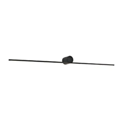 Aplique para baño LED 20145 negro arena ancho 60 cm