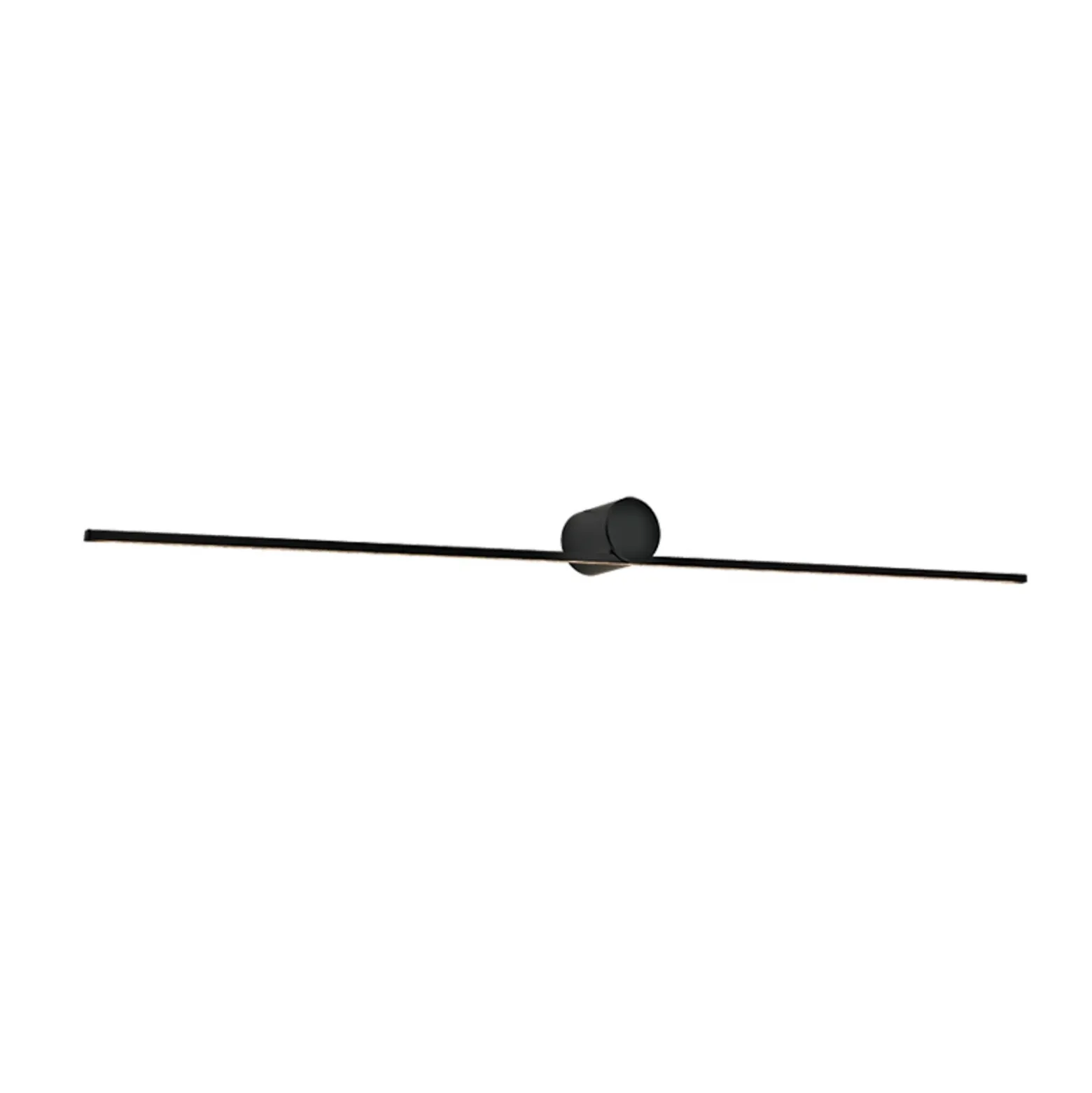 Aplique para baño LED 20145 negro arena ancho 60 cm