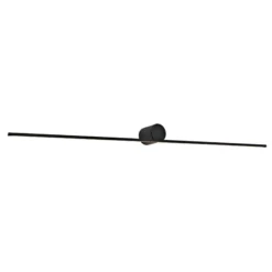 Aplique para baño LED 20146 negro arena ancho 90 cm