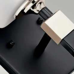 Aplique para baño Marette, negro
