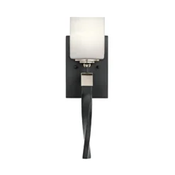 Aplique para baño Marette, negro
