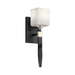 Aplique para baño Marette, negro