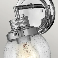 Aplique para baño Poppy, 1 luz, cromo