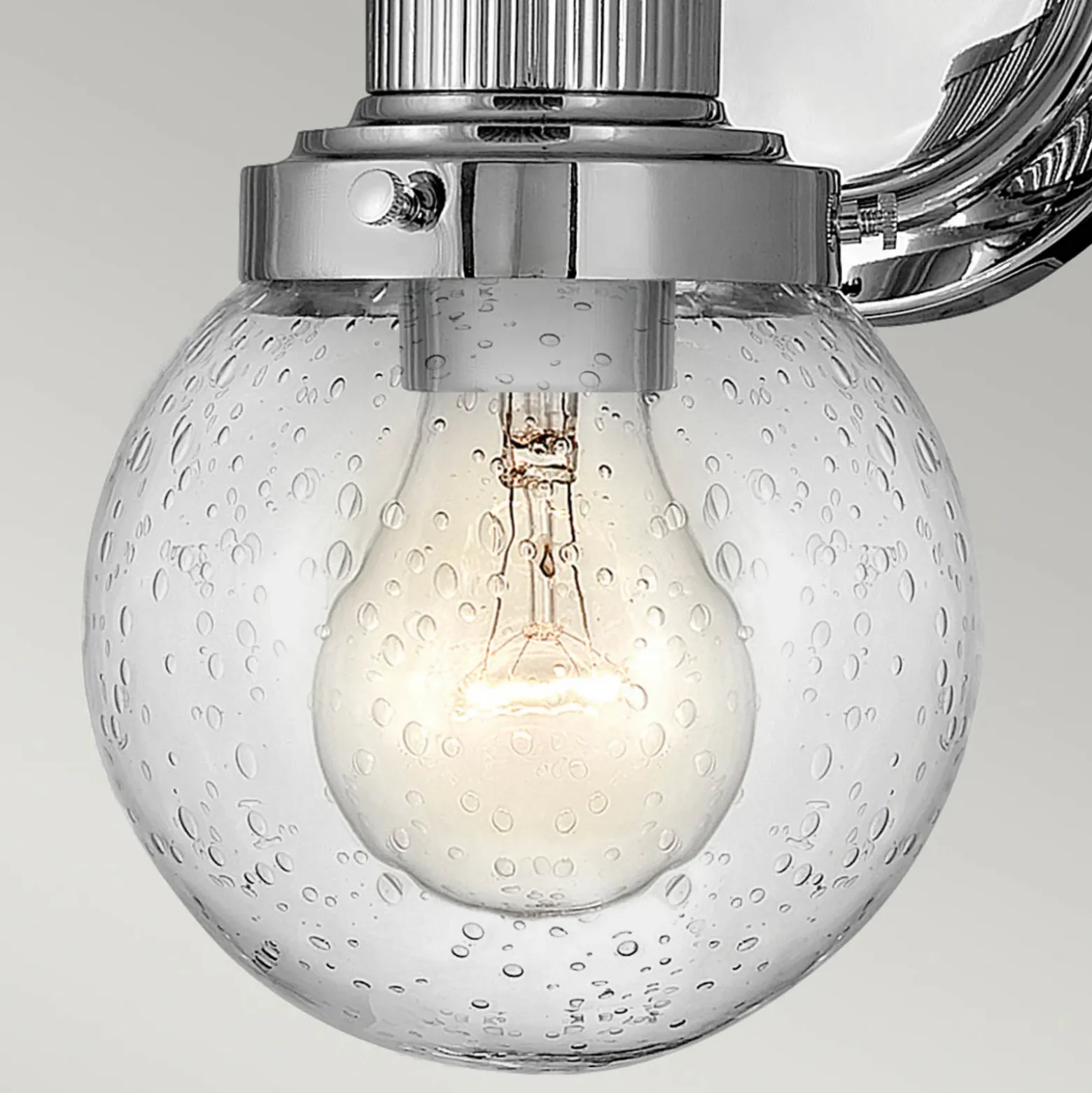Aplique para baño Poppy, 1 luz, cromo