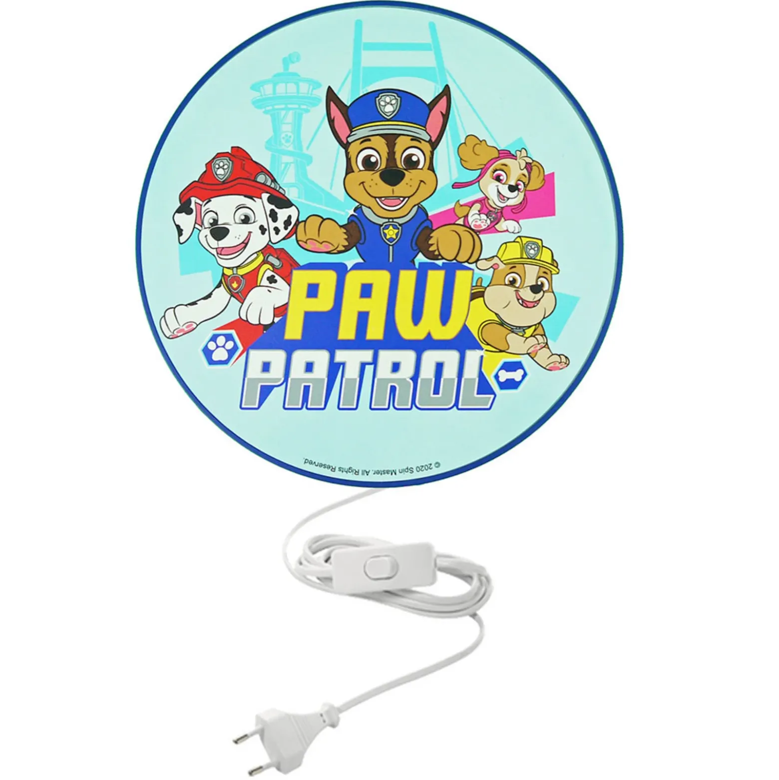 Aplique Paw Patrol, azul