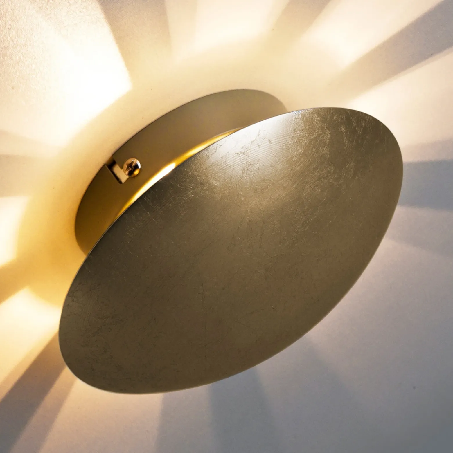 Aplique Sunset oro antiguo