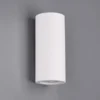 Aplique Zazou de yeso, 2 luces