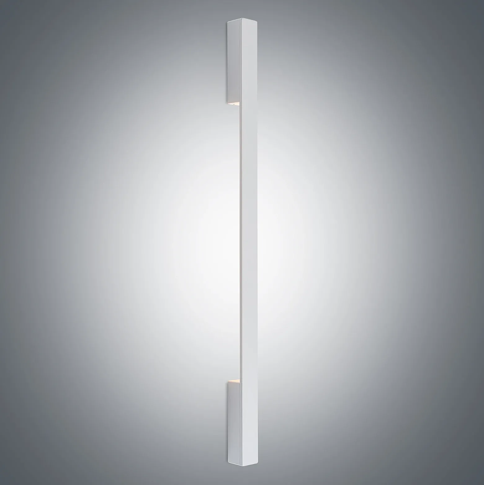 Arcchio Aplique de pared LED Ivano, 91 cm, blanco, aluminio