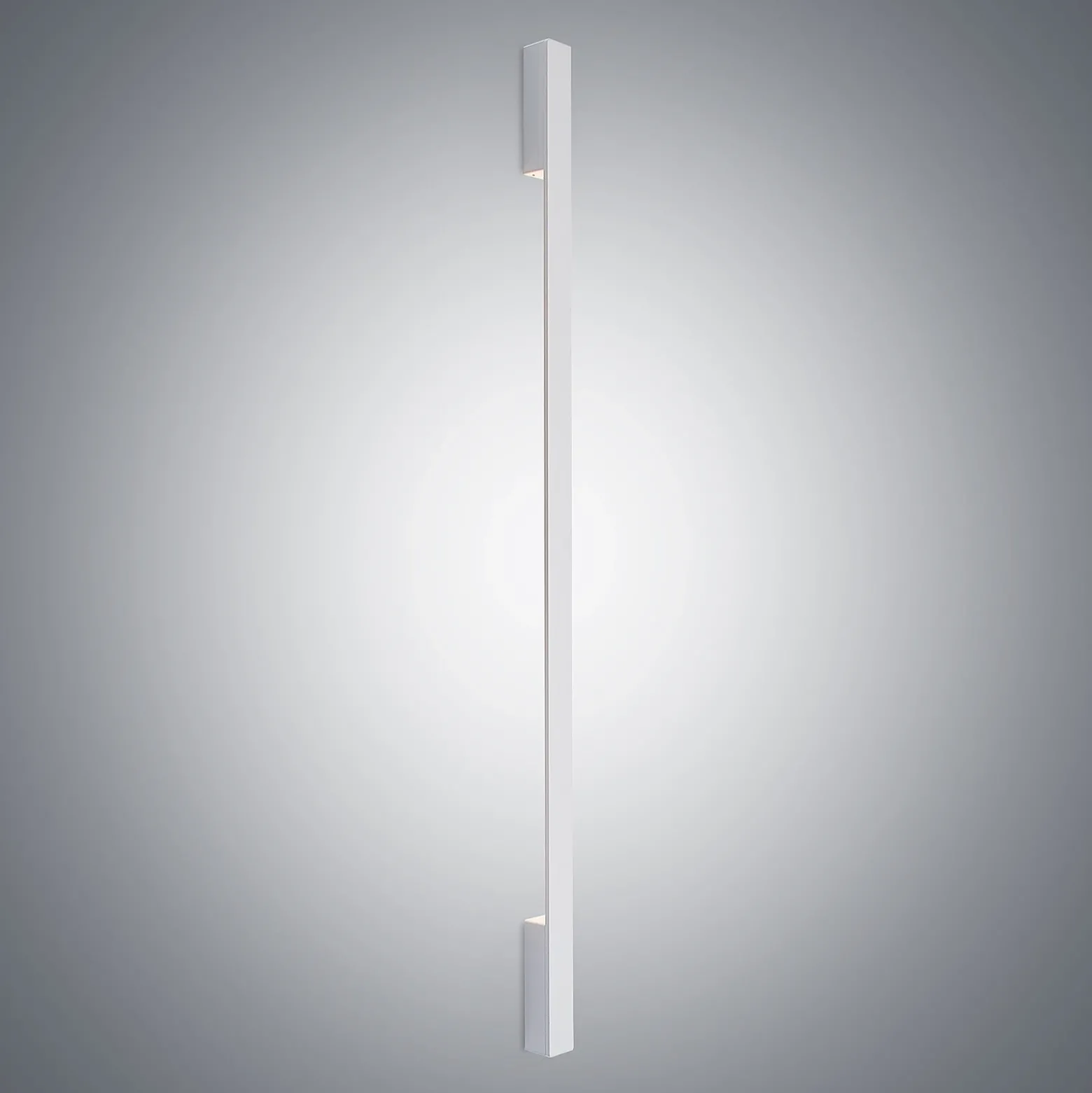 Arcchio Aplique de pared LED Ivano, 130 cm, blanco, aluminio