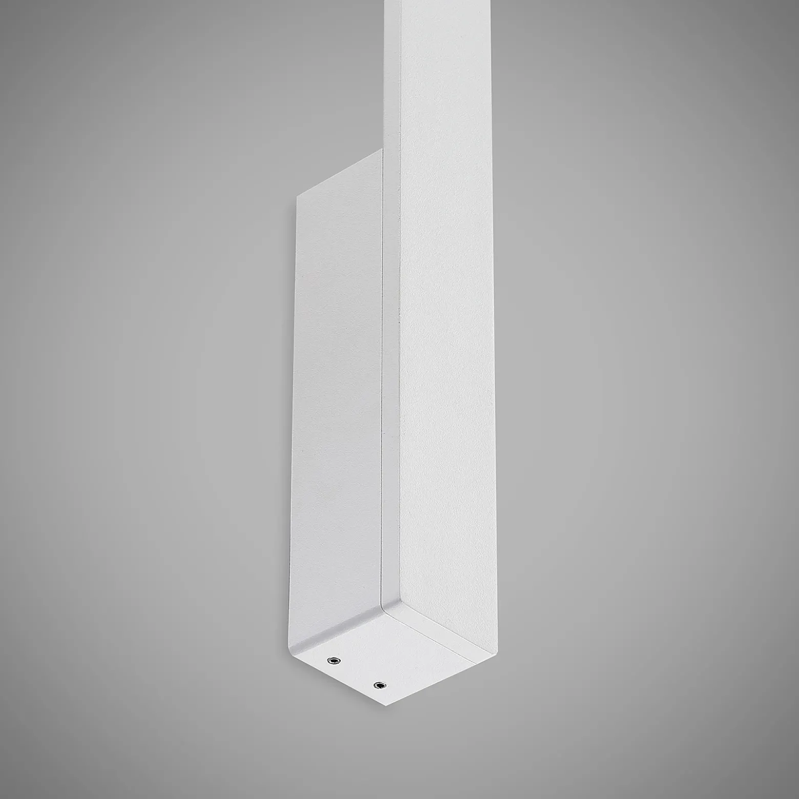 Arcchio Aplique de pared LED Ivano, 130 cm, blanco, aluminio