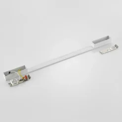 Arcchio Aplique de pared LED Ivano, 91 cm, blanco, aluminio