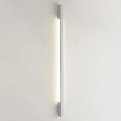 Arcchio Aplique de pared LED Ivano, 130 cm, blanco, aluminio