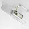 Arcchio Aplique de pared LED Jelle, 44 cm, blanco, metal, arriba/abajo