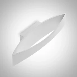 Arcchio Aplique de pared LED Jelle, 44 cm, blanco, metal, arriba/abajo