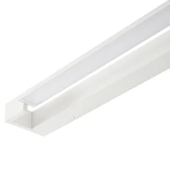 Arcchio Aplique de pared LED Jora, 90 cm, blanco, orientable, IP44