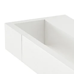 Arcchio Aplique de pared LED Jora, 90 cm, blanco, orientable, IP44