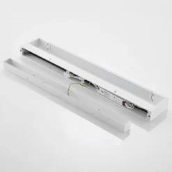 Arcchio Aplique de pared LED Jora, 60 cm, blanco, orientable, IP44
