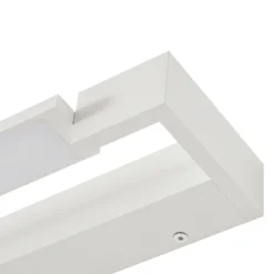 Arcchio Aplique de pared LED Jora, 60 cm, blanco, orientable, IP44