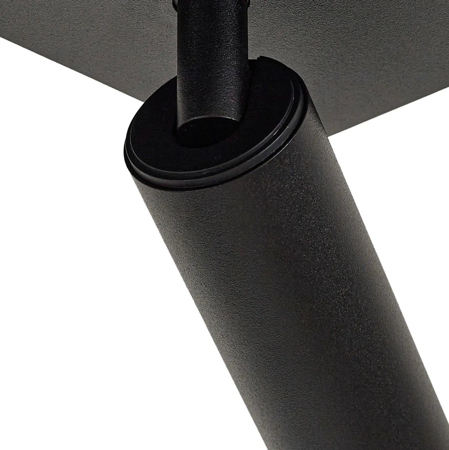 Arcchio Downlight Brinja Slim, negro, 3 luces GU10 MR11