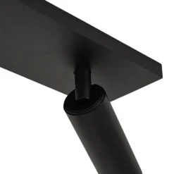 Arcchio Downlight Brinja Slim, negro, 2 luces GU10 MR11