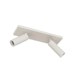 Arcchio Downlight Brinja Slim, blanco, 2 luces, GU10 MR11