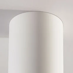 Arcchio downlight de techo Jolina, redondo, blanco, 13 cm, metal