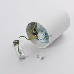 Arcchio downlight de techo Jolina, redondo, blanco, 13 cm, metal