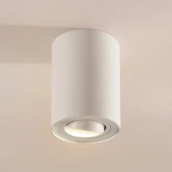 Arcchio downlight de techo Jolina, redondo, blanco, set de 2, aluminio