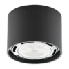 Arcchio downlight de techo Mabel, Ø 12 cm, gris, metal, GU10