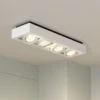 Arcchio downlight de techo Ronka, 65 cm, 4 luces, blanco, GU10