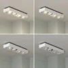 Arcchio downlight de techo Ronka, 65 cm, 4 luces, blanco, GU10