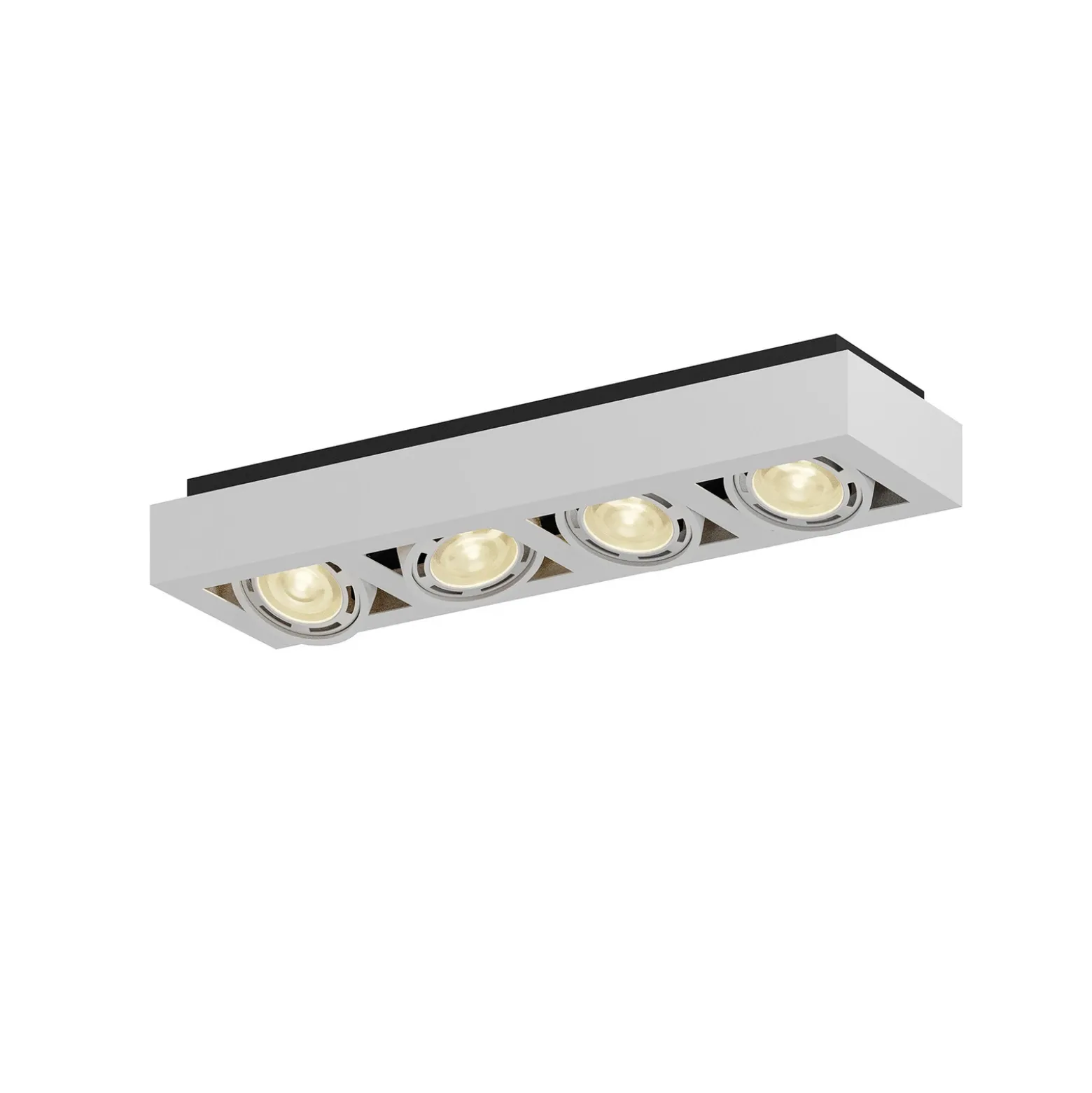 Arcchio downlight de techo Ronka, 65 cm, 4 luces, blanco, GU10