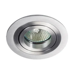 Arcchio downlight empotrable Sophia, aluminio, redondo