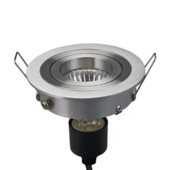 Arcchio downlight empotrable Sophia, aluminio, redondo