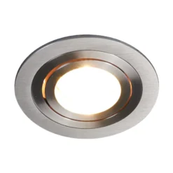 Arcchio downlight empotrable Sophia, aluminio, redondo