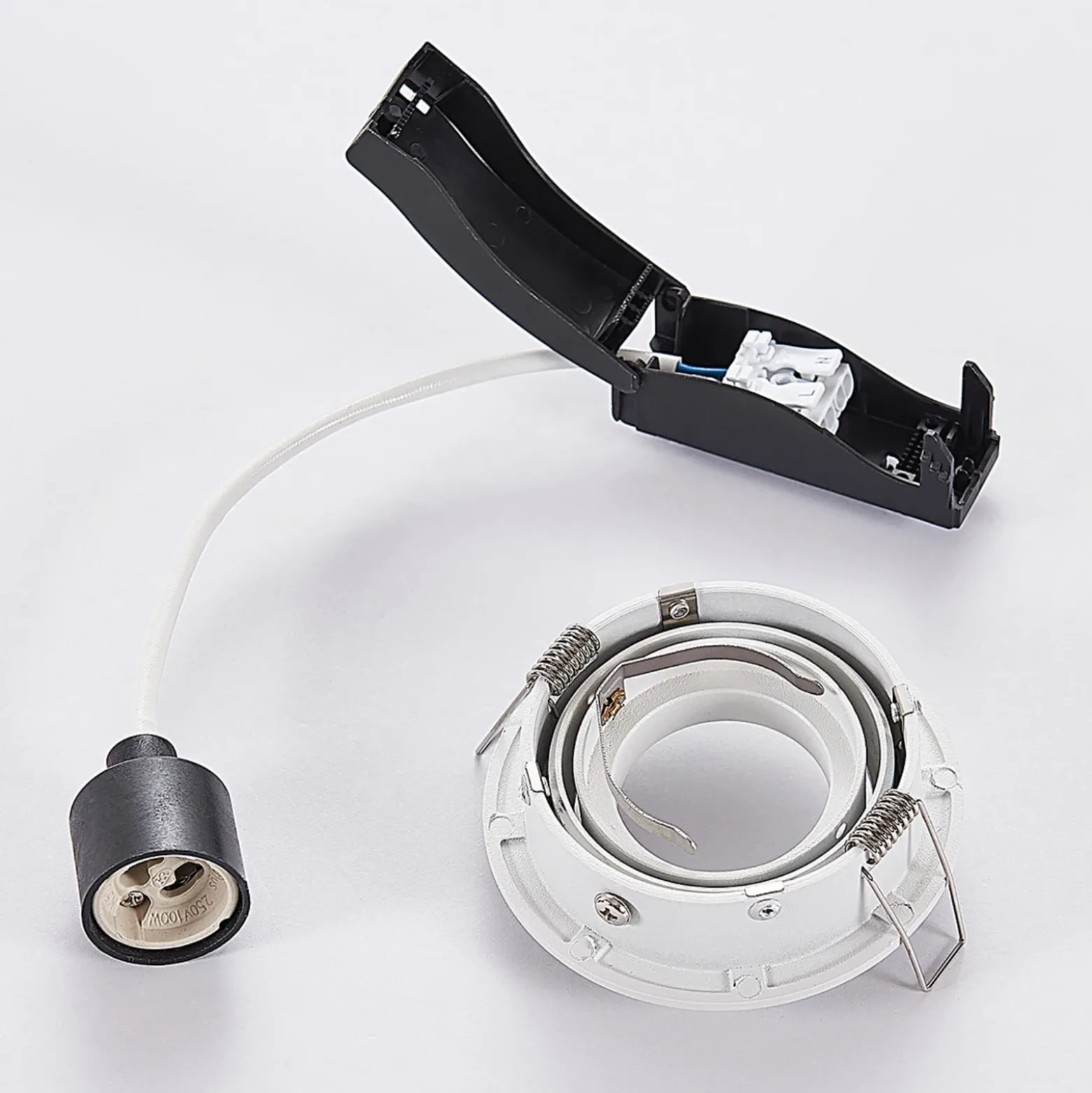 Arcchio downlight empotrable Sophia, blanco, redondo