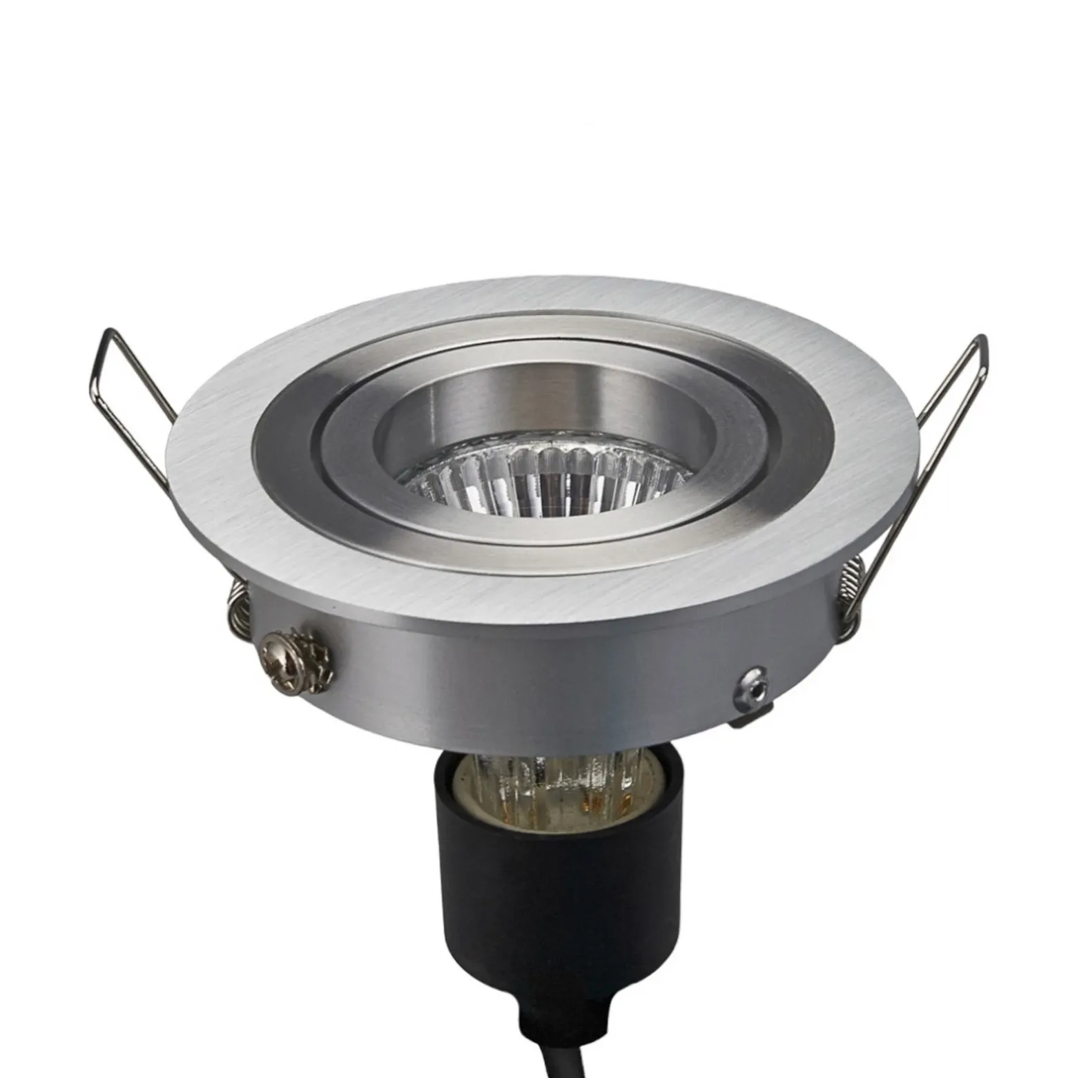 Arcchio downlight empotrable Sophia, aluminio, redondo