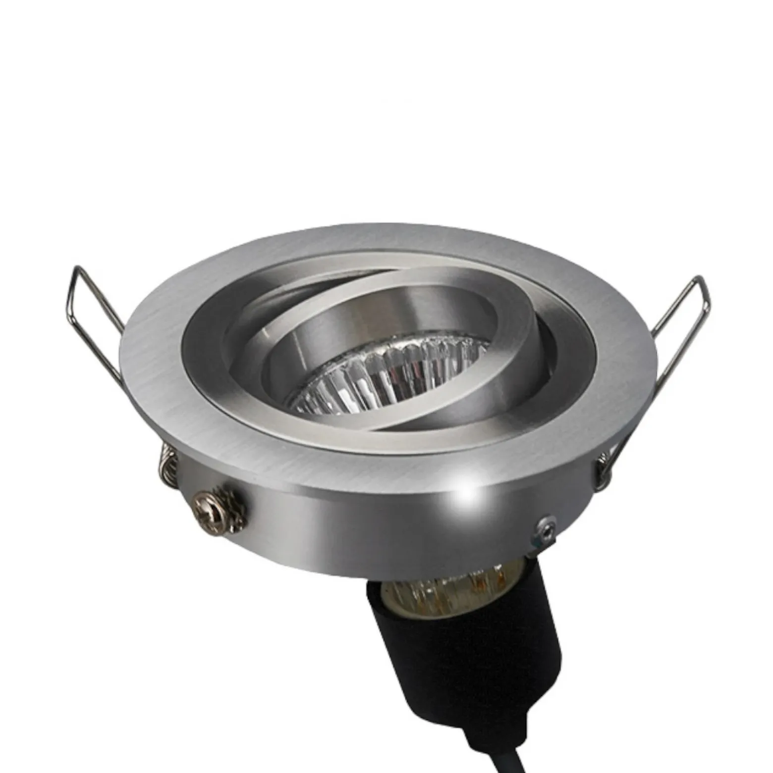 Arcchio downlight empotrable Sophia, aluminio, redondo