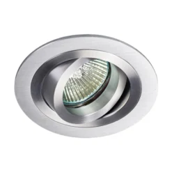Arcchio downlight empotrable Sophia, aluminio, redondo