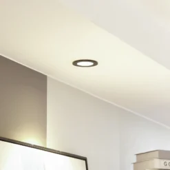 Arcchio downlight LED Aryx, negro, 2.700K