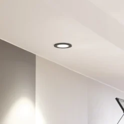 Arcchio downlight LED Aryx, negro, 4.000K