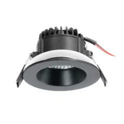 Arcchio downlight LED Aryx, negro, 3.000K