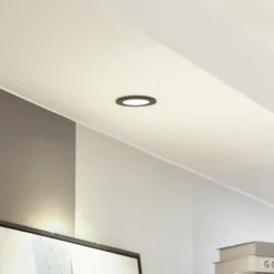 Arcchio downlight LED Aryx, negro, 3.000K