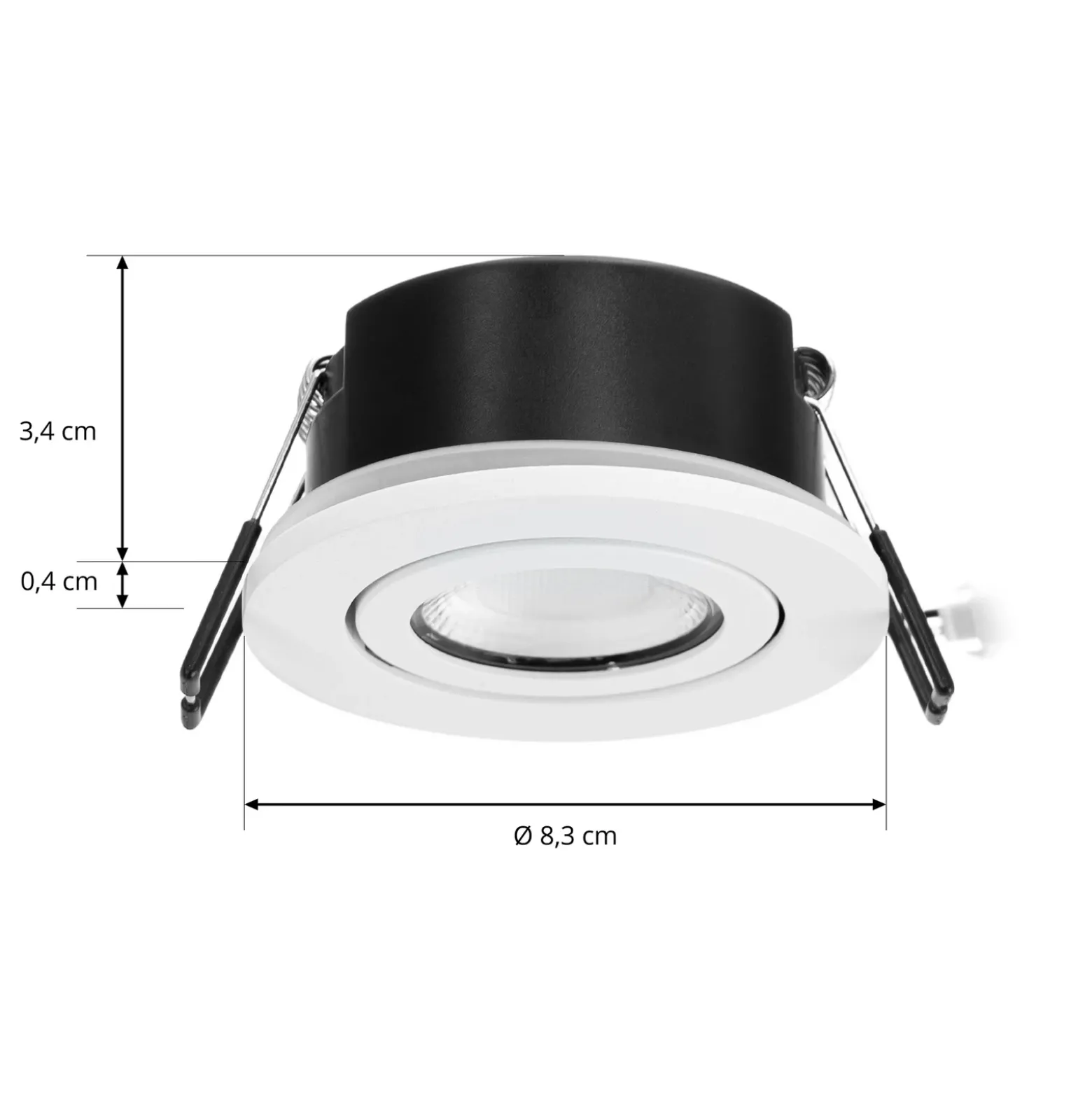 Arcchio downlight LED Eliar redondo blanco CCT orientable