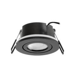 Arcchio downlight LED Eliar redondo negro CCT orientable