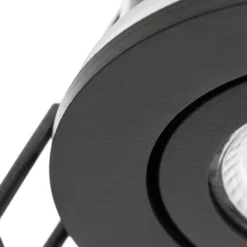 Arcchio downlight LED Eliar redondo negro CCT orientable