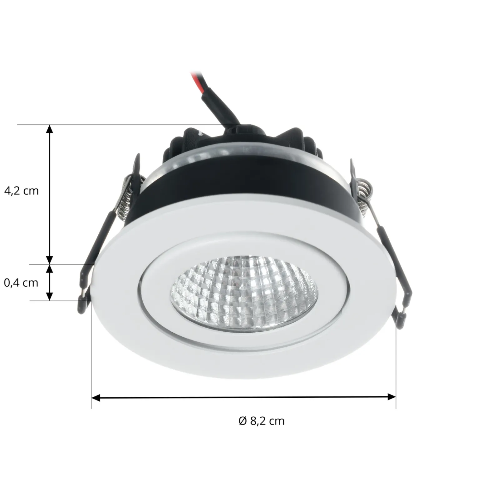 Arcchio downlight LED Jyra, blanco, 4.000K
