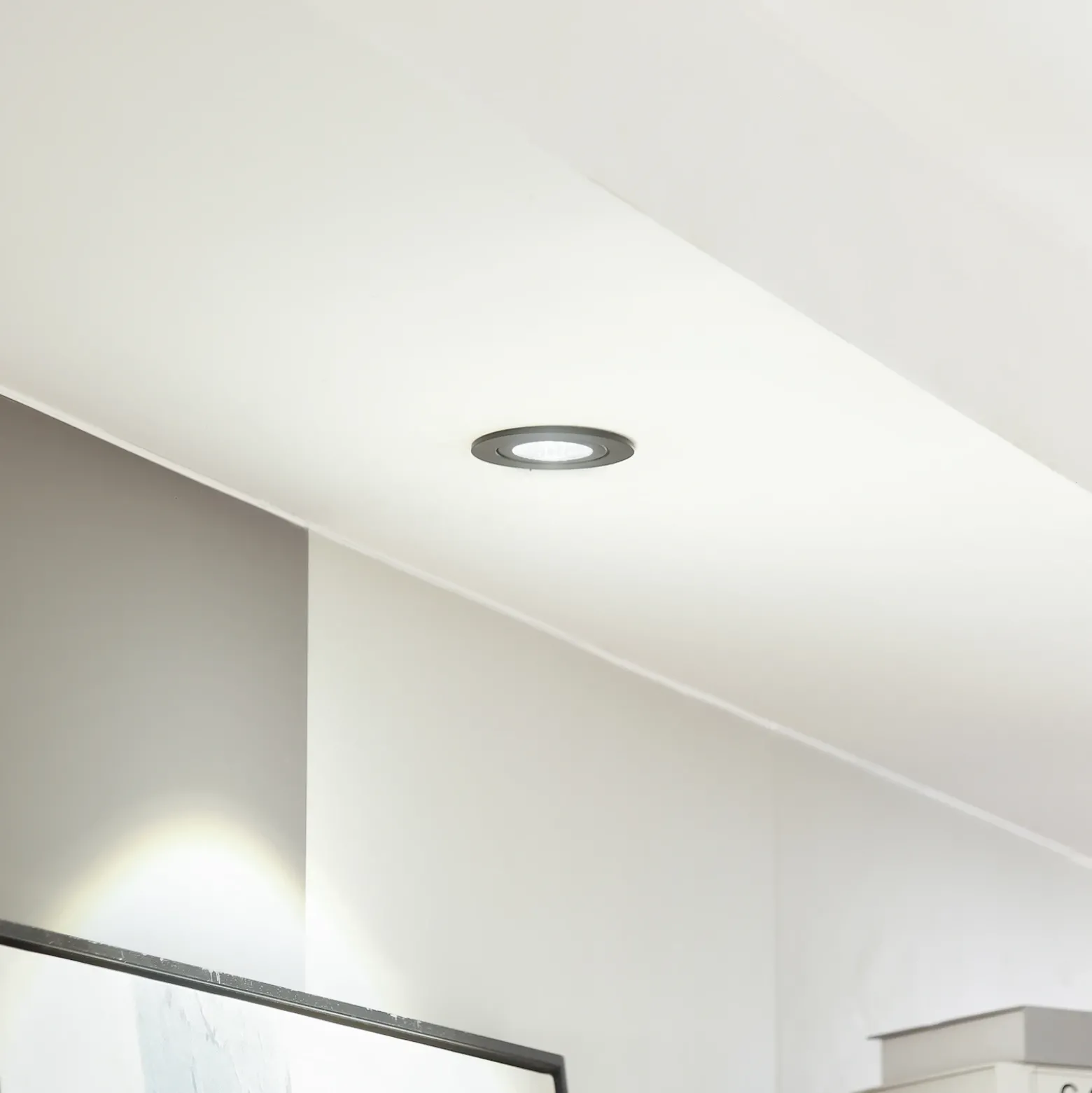 Arcchio downlight LED Jyra, negro, 4.000K