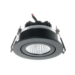 Arcchio downlight LED Jyra, negro, 4.000K