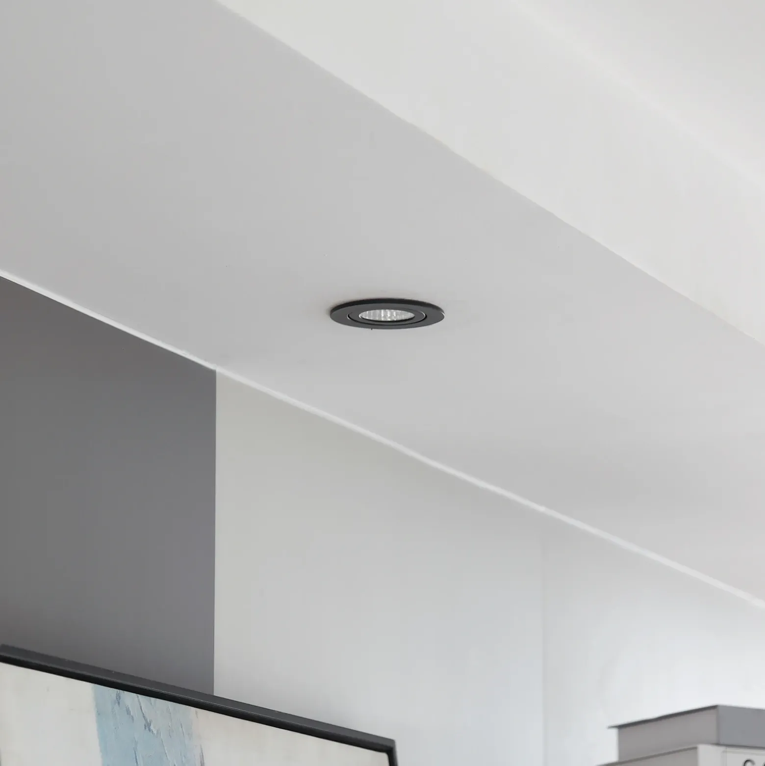 Arcchio downlight LED Jyra, negro, 4.000K